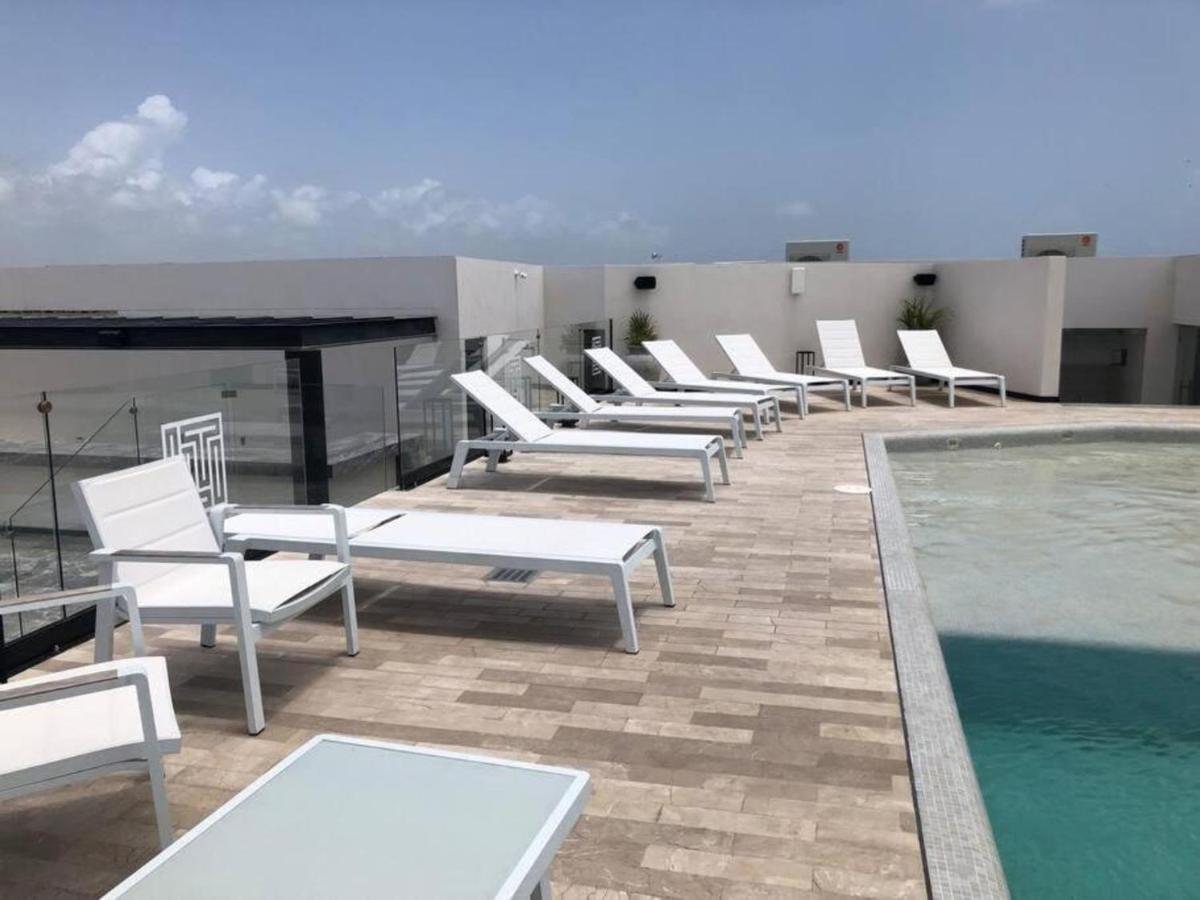 Deluxe Aparment Whit Beach & Ocean View 8 Pax Playa del Carmen Eksteriør billede