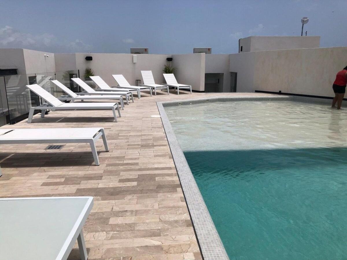 Deluxe Aparment Whit Beach & Ocean View 8 Pax Playa del Carmen Eksteriør billede